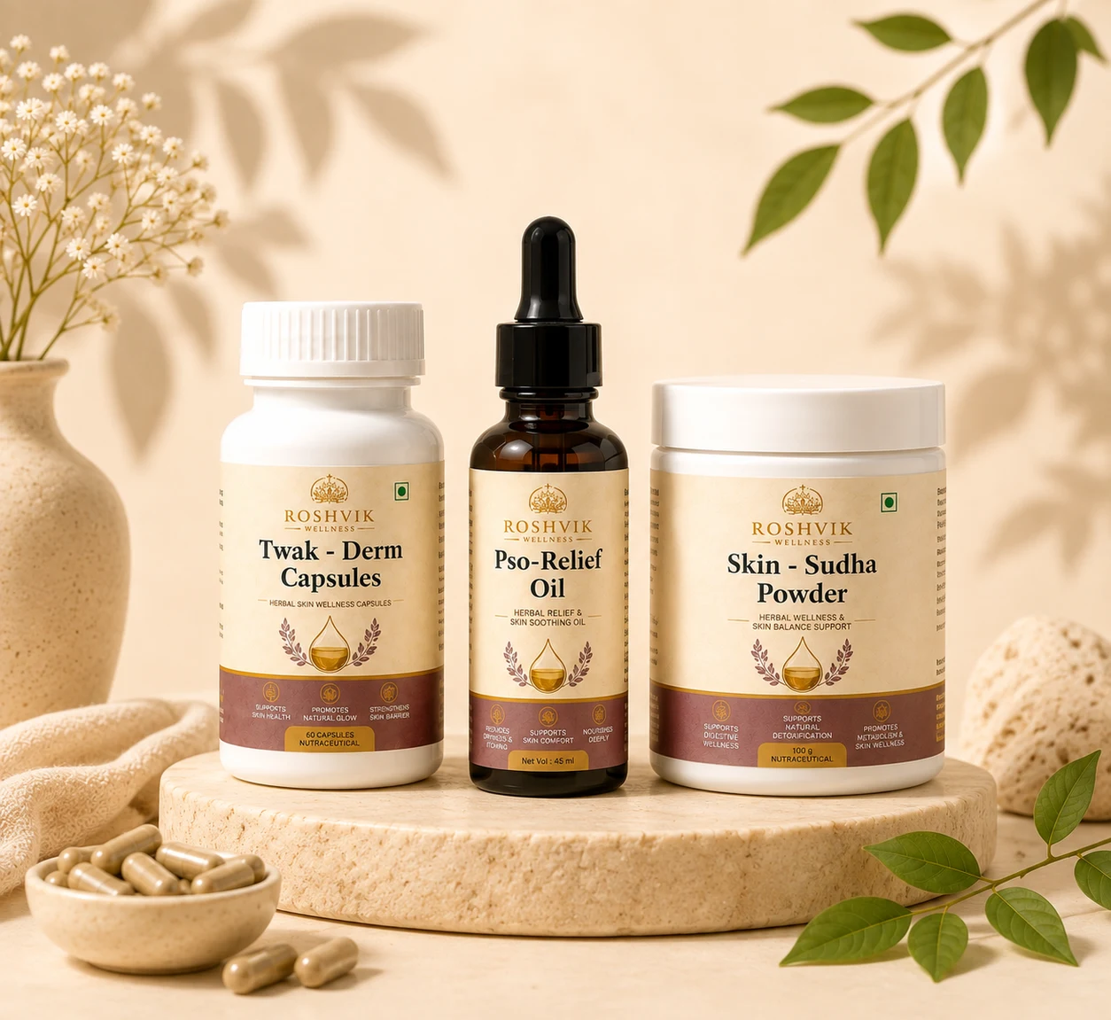 Roshvik Skin Wellness products